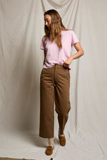 Load image into Gallery viewer, Harley Boxy Crew Tee in Sugar Pink
