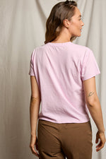 Load image into Gallery viewer, Harley Boxy Crew Tee in Sugar Pink
