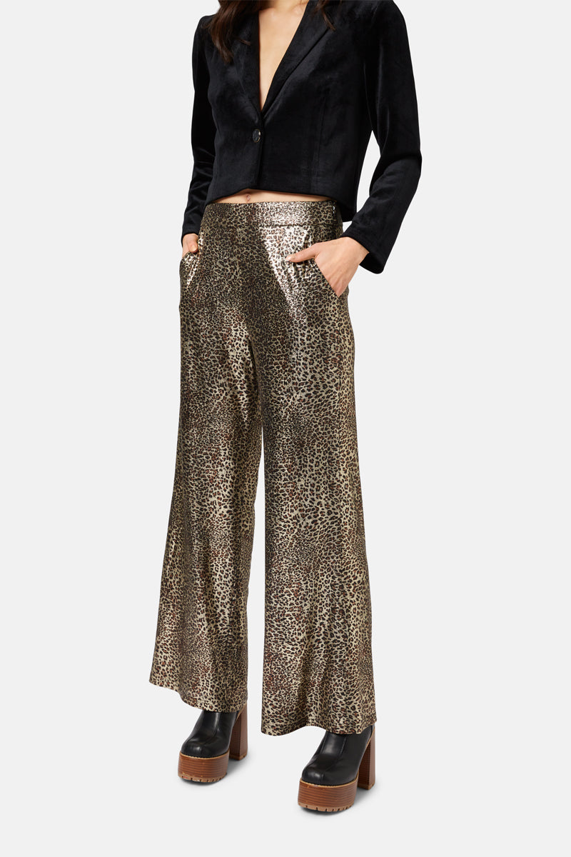 Parallel Lines Trousers in Brown