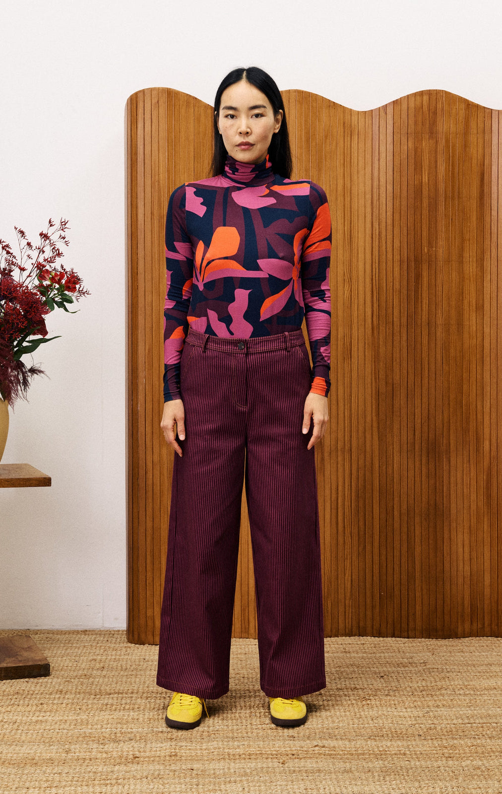 Origan Top in Geometric Flowers