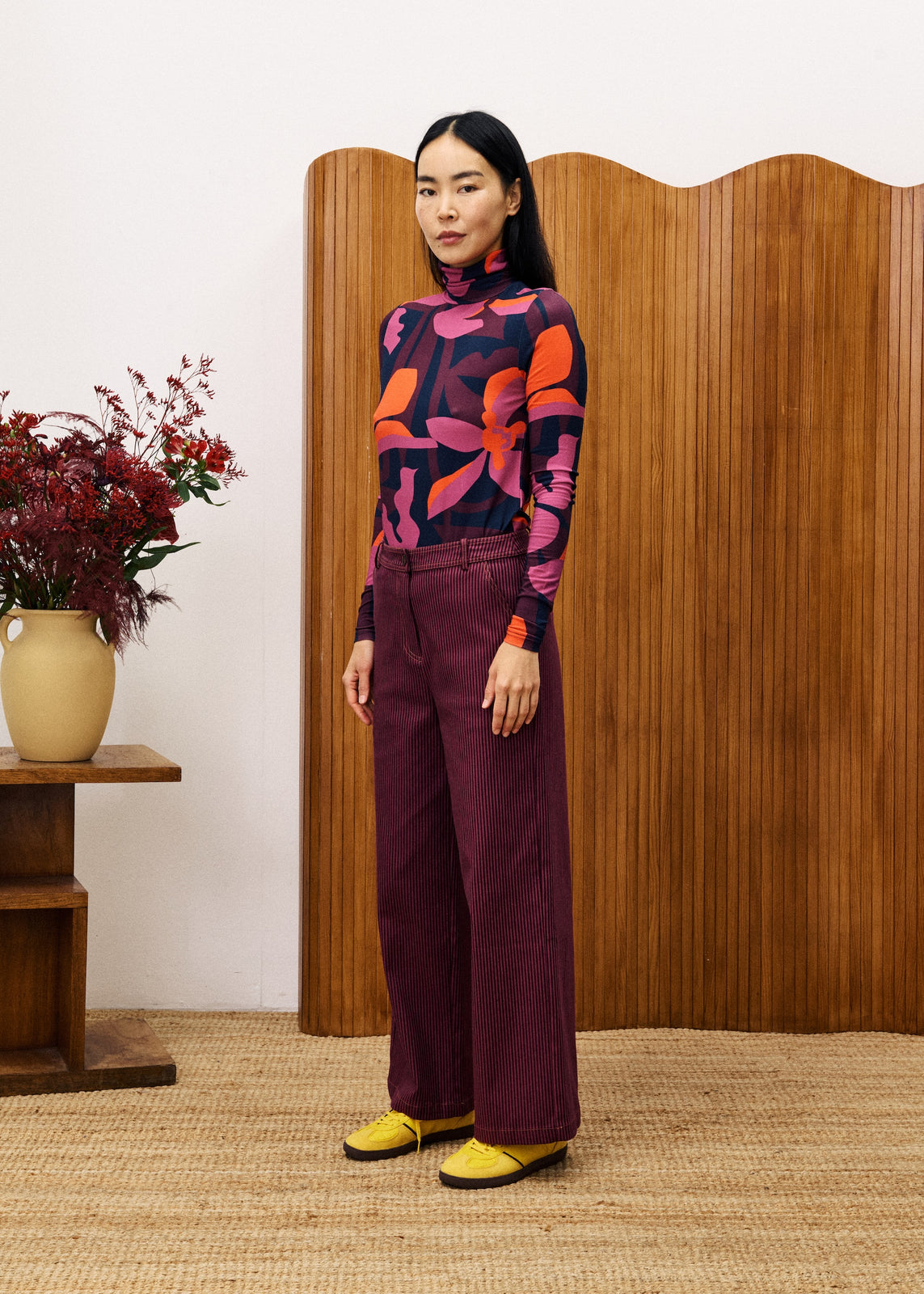 Origan Top in Geometric Flowers