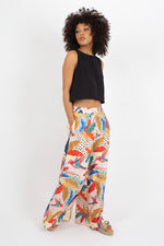Load image into Gallery viewer, Wide Leg Trousers in Brown
