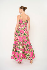 Load image into Gallery viewer, Davie Dress in Pink Antigua Island
