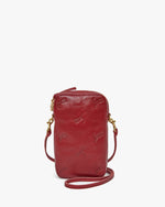 Load image into Gallery viewer, Poche Sportif in Oxblood w/ Tiger Deboss
