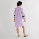 Load image into Gallery viewer, Preppy Star Dress in Lavender
