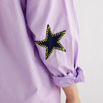 Load image into Gallery viewer, Preppy Star Dress in Lavender
