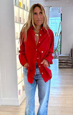 Load image into Gallery viewer, Jack Shirt in Washed Red
