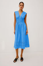 Load image into Gallery viewer, Roxanne Dress in Harbor Blue
