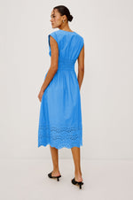 Load image into Gallery viewer, Roxanne Dress in Harbor Blue
