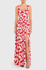 Load image into Gallery viewer, Florence Maxi Dress in Poppy Field
