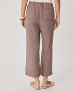 Load image into Gallery viewer, Angie Crop Wide Leg Pant in Wicker
