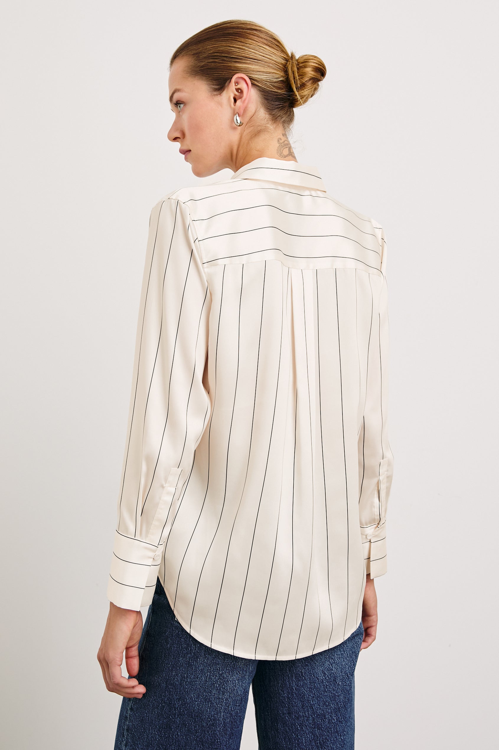 Saige Shirt in Brixton Stripe