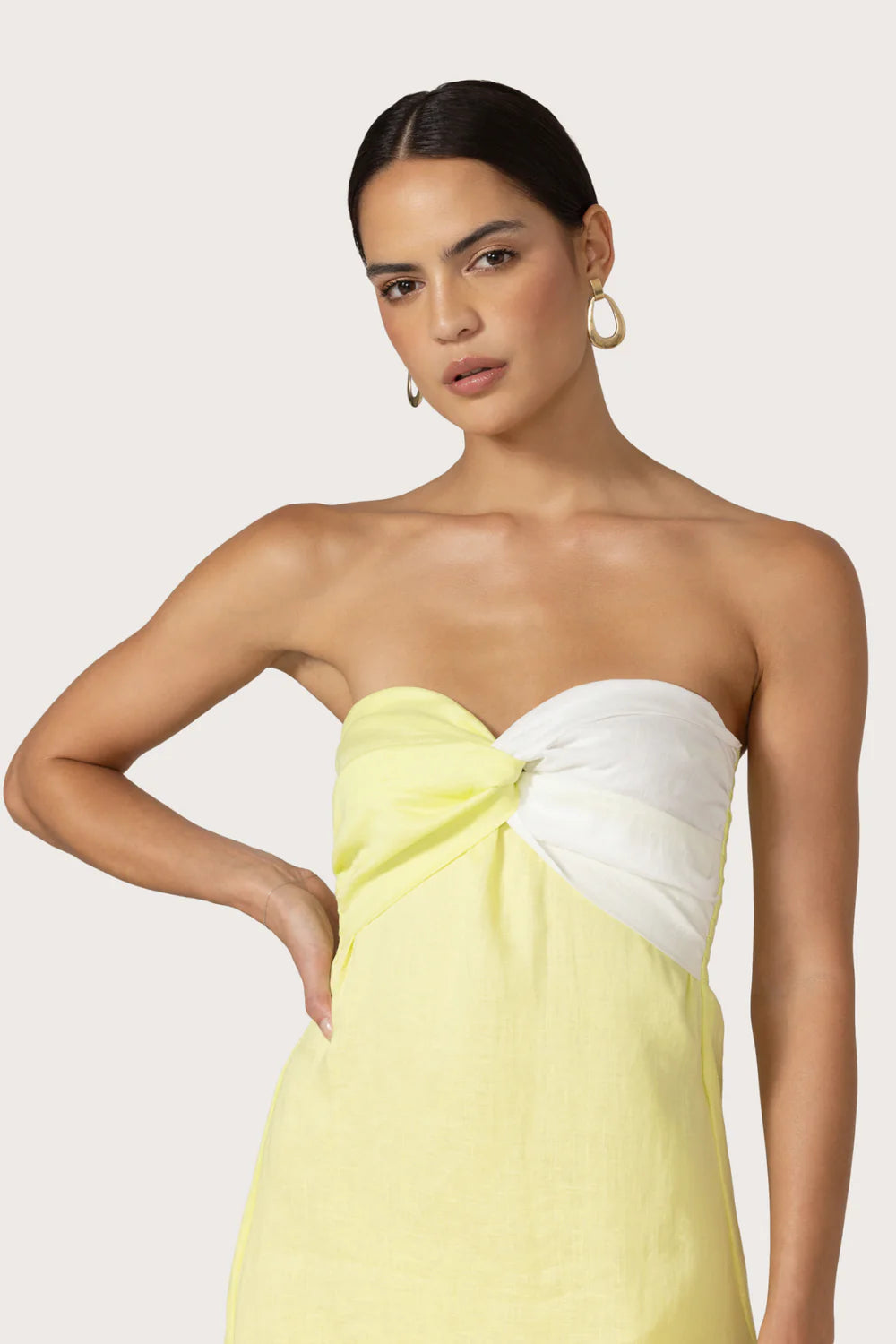 Melody Linen Maxi Dress in Lime Mint Julep Melody Linen Maxi Dress in Lime Mint Julep