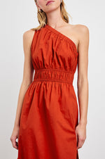 Load image into Gallery viewer, Selani Dress in Terracotta
