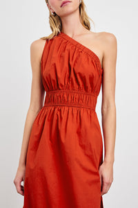 Selani Dress in Terracotta