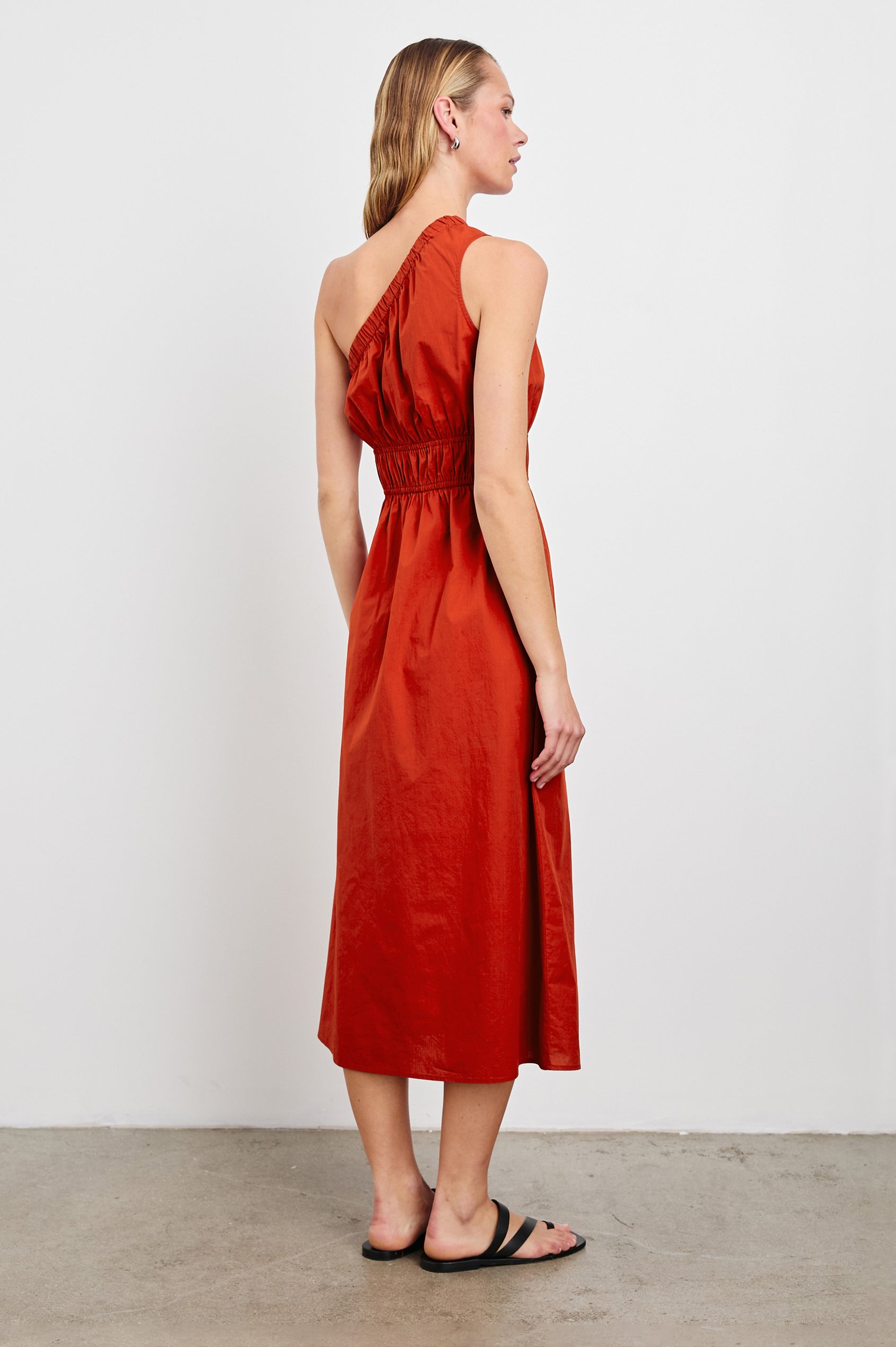 Selani Dress in Terracotta