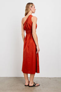 Selani Dress in Terracotta