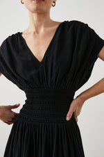 Load image into Gallery viewer, Siera Dress in Black
