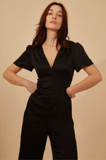 Load image into Gallery viewer, Corrie Jumpsuit in Black
