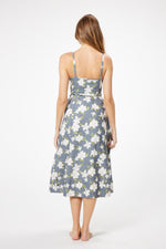 Load image into Gallery viewer, Havie Sweetheart Dress in Navy Floral
