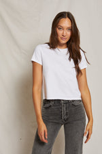 Load image into Gallery viewer, Springsteen Baby Tee in White
