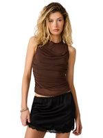 Load image into Gallery viewer, Roman Knit Top in Walnut
