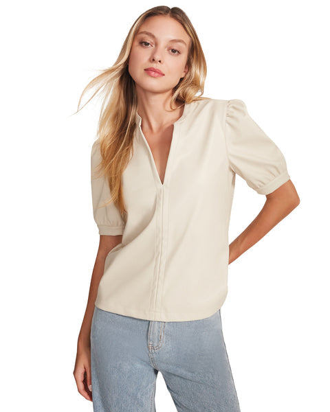 Jane Top in Bone