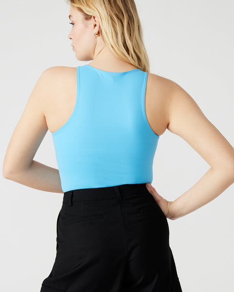 Buy Steve Madden Nico Sleeveless Bodysuit - Ashley Blue At 35% Off