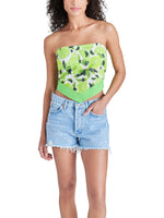 Load image into Gallery viewer, Brandy Top in Neon Green
