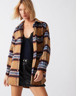 Load image into Gallery viewer, Eldridge Shirt Jacket in Cream Multi
