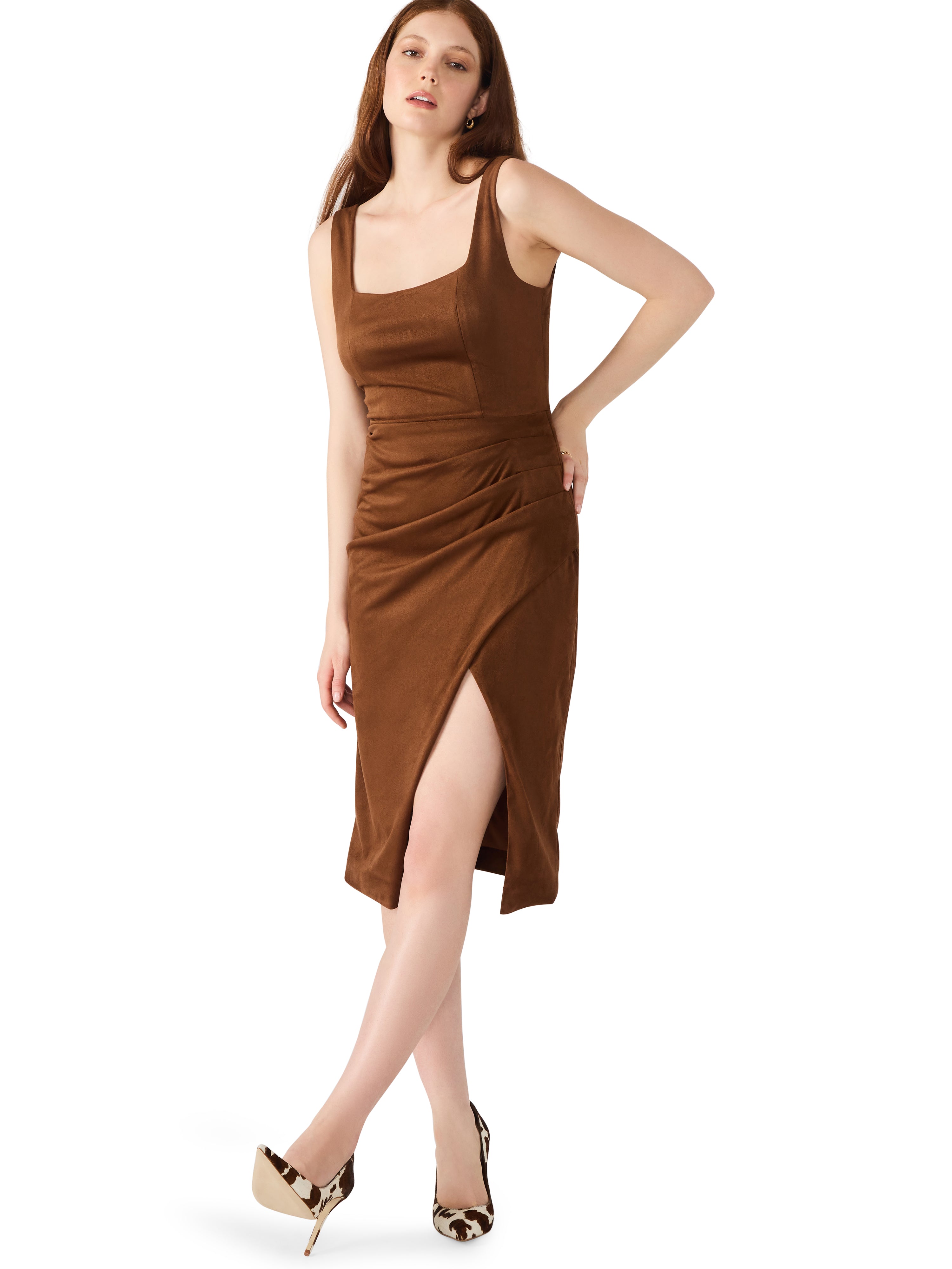 Milo Dress in Chicory Coffee – Mint Julep