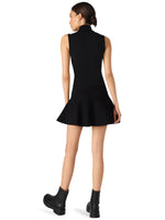 Load image into Gallery viewer, Breslin Sleeveless Sweater Dress in Black
