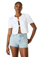 Load image into Gallery viewer, Barrette Top in White Cap
