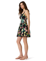 Load image into Gallery viewer, Olympia Dress in Black Ditsy
