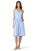 Load image into Gallery viewer, Leigh-Anne Dress in Stripe Multi
