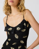 Load image into Gallery viewer, Mariane Dress in Midnight Lips
