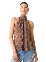 Load image into Gallery viewer, Alexane Top in Bronze Animal
