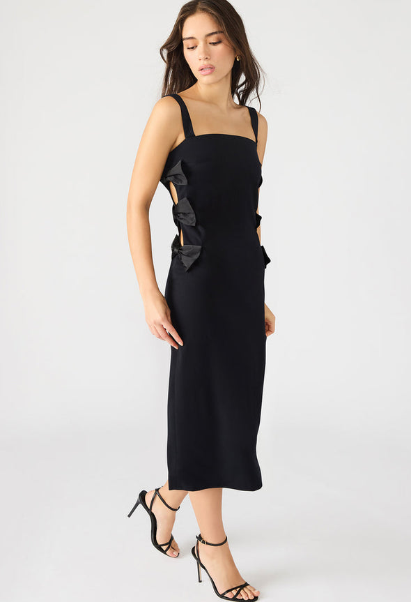 V-Neck Hardware One-Piece Swimsuit