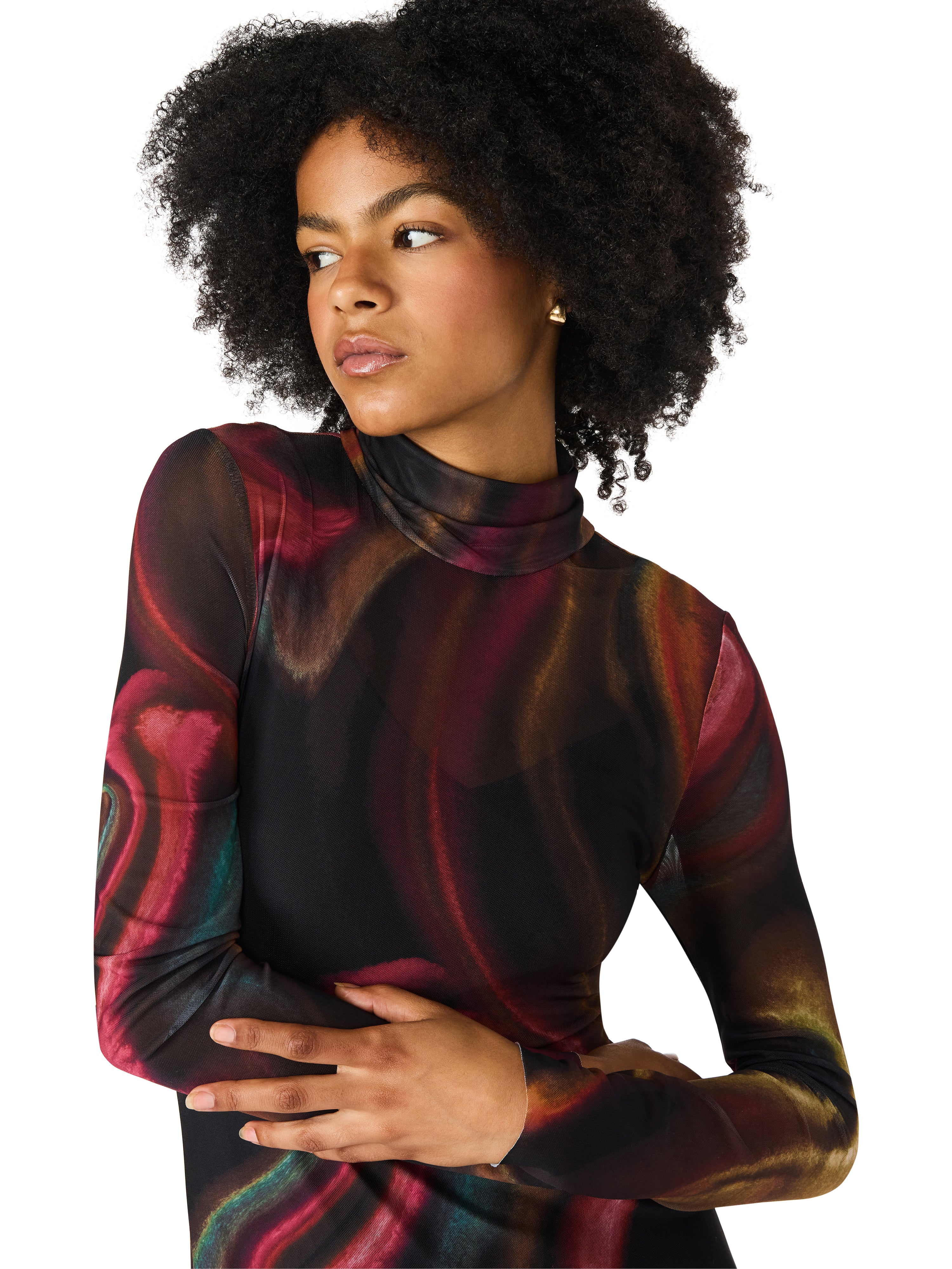 Vivara Dress in Faded Ink