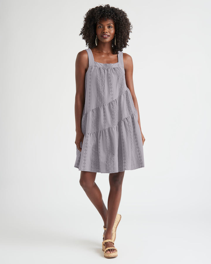 Aubrey Mini Dress in Oyster