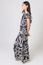 Load image into Gallery viewer, Serenity Skirt in Blue Embroidery
