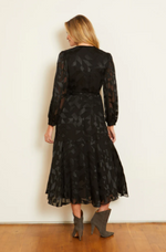 Load image into Gallery viewer, Moon Maxi in Black Geo Burnout
