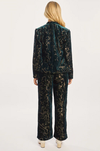 Elize Blazer in Golden Jade