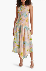 Load image into Gallery viewer, Mareena Dress in Pink Blossom
