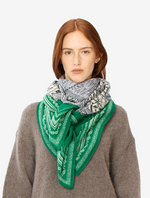 Load image into Gallery viewer, Mappemonde Scarf in Green

