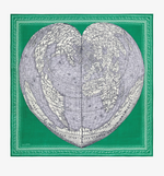Load image into Gallery viewer, Mappemonde Scarf in Green
