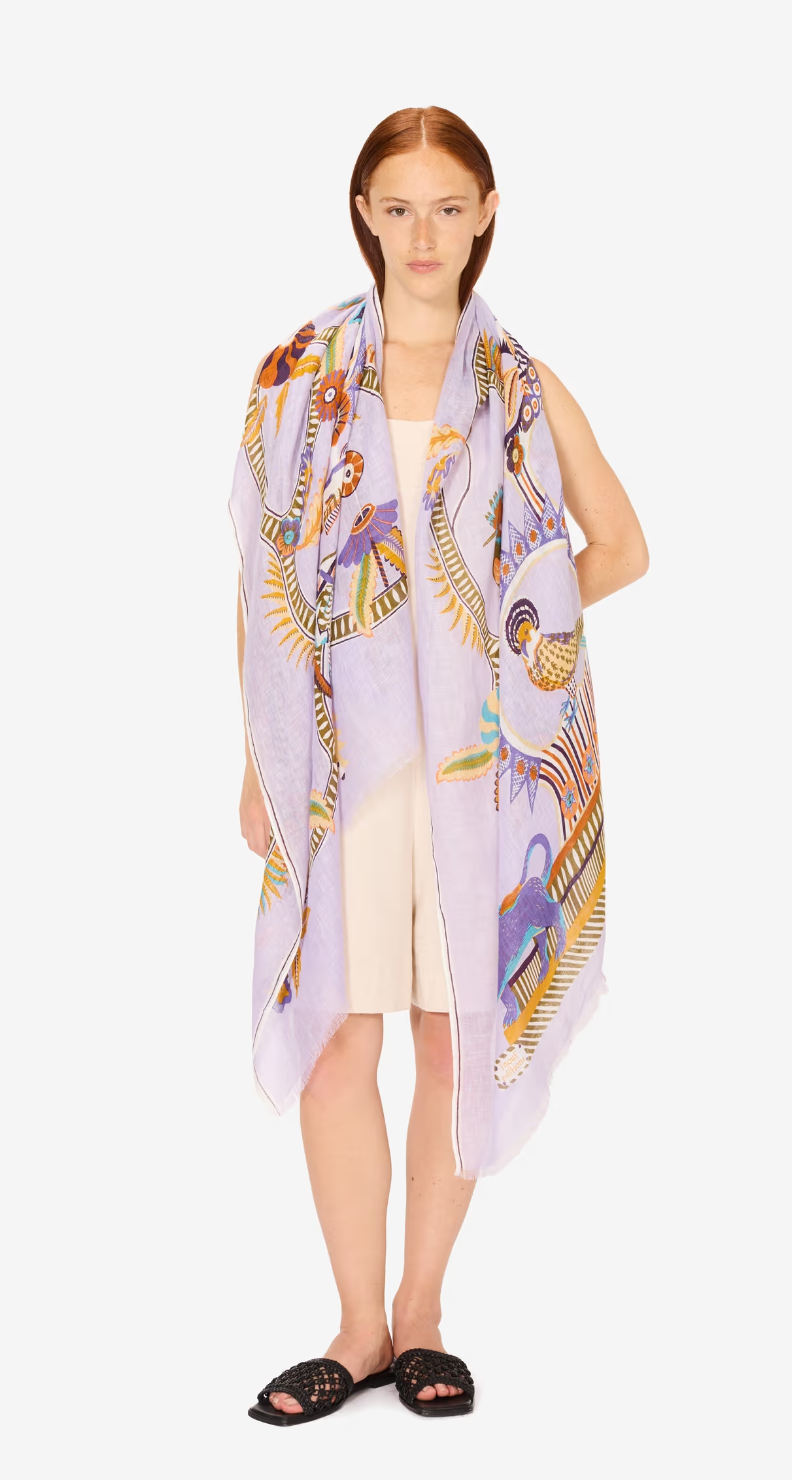 Diego Scarf in Lavender