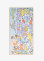 Load image into Gallery viewer, Fantasy Scarf in Pastel
