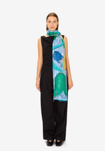 Load image into Gallery viewer, Fantasy Scarf in Emerald
