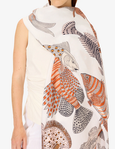 Poseidon Scarf in Natural